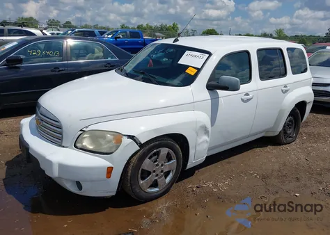 2010 Chevrolet Hhr Ls из США, поврежденный, VIN 3GNBAADB5AS560444
